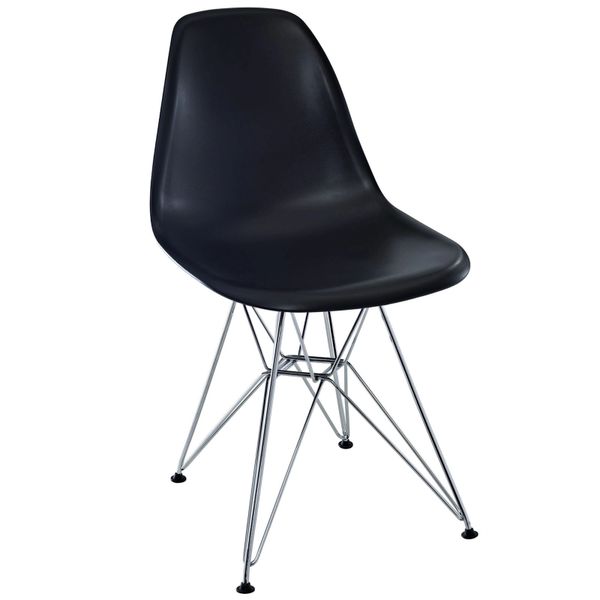 Eiffel Side Chair-Black