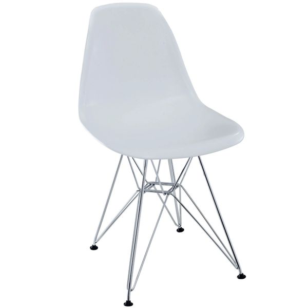 Eiffel Side Chair-White
