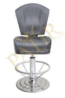 STD Chair without armrest chrome-black