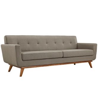 Finn Juhl Style Sofa-Granite-90"