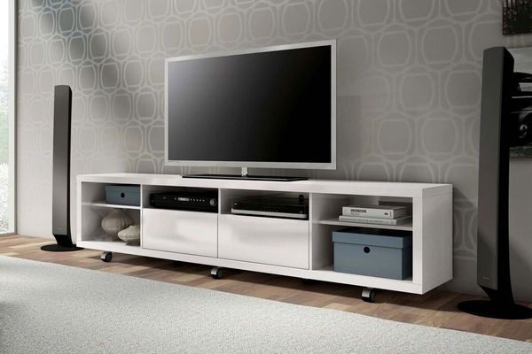 Malibu TV Stand 2.2 - White Gloss