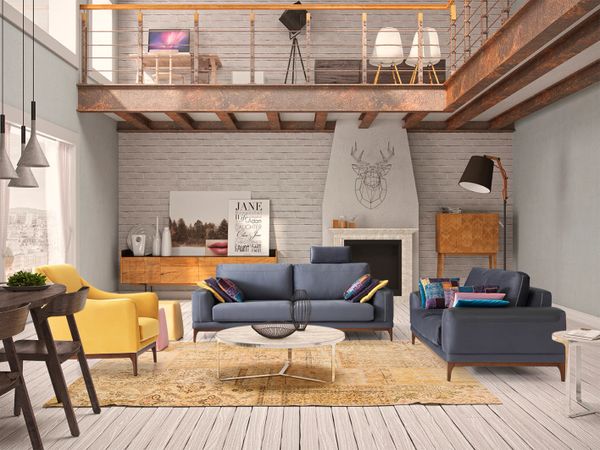 T1D Cloud Living Room Set - CO25