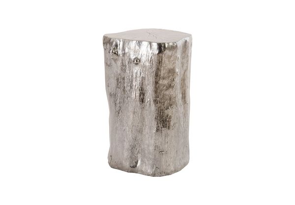 Log Stool Liquid Silver, SM