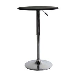 Saarinen Style Tulip Bar Table-28" - Black