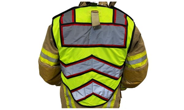 BLANK RED - PUBLIC SAFETY VEST