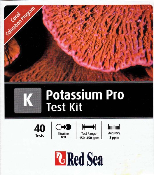 Red Sea Potassium Pro Test Kit, K.