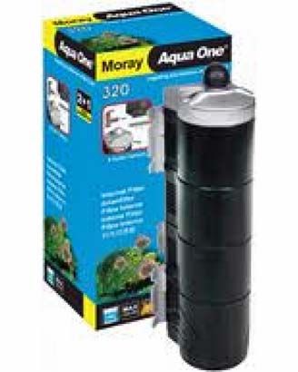 Aqua One Moray 320 Internal Filter, 320 l/h 3 Chamber