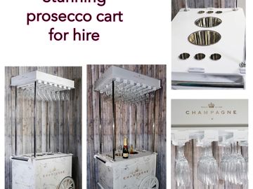 Champagne/ Prosecco cart 