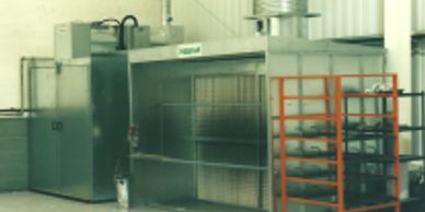 We manufacture a range of dryback spray booths and low bake ovens.