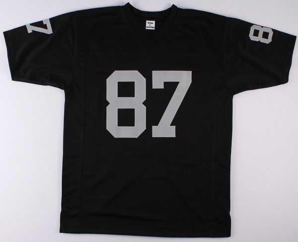 Dave Casper Autographed Oakland Raiders Jersey, inscribed 