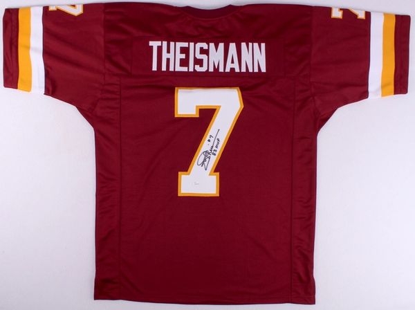 Washington Redskins Joe Theismann Pro Style Custom Jersey - Tennzone Sports  Memorabilia