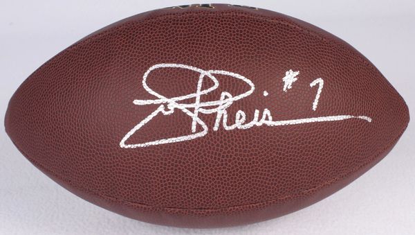 Joe Theismann (Washington Redskins) Autographed Football, JSA  Gridiron  Greats: Authentic Autographed NFL Football Memorabila