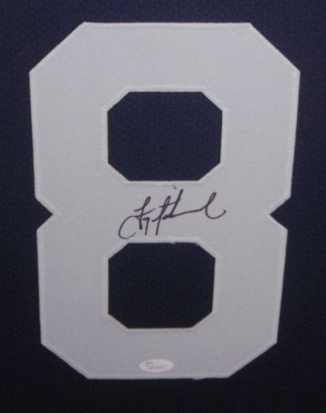 Troy Aikman Signed Custom Jersey - JSA Witnessed - Autographed - Navy TB