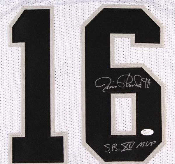 Authentic Plunkett Autographed Jersey, bryantawards22