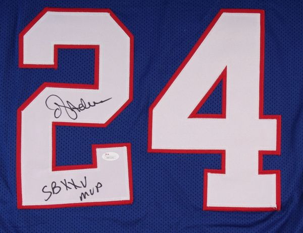 Otis Anderson Autographed New York Giants Jersey, inscribed 