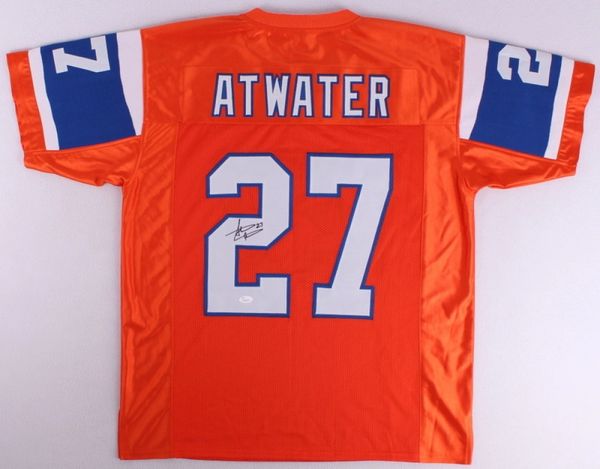 Steve Atwater Autographed Denver Broncos Throwback Jersey, JSA COA