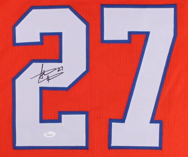 Steve Atwater Autographed Red College Style Jersey - JSA W Auth *2 – The  Jersey Source