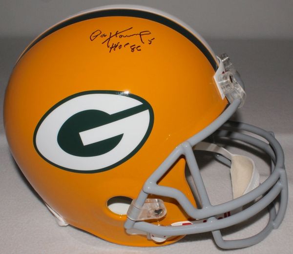 Paul Hornung Autographed Helmets, Signed Paul Hornung Inscripted Helmets