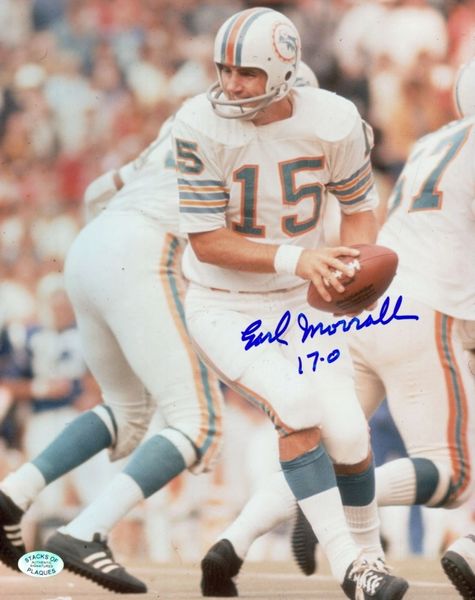 JIM KIICK MIAMI DOLPHINS 17-0 ACTION SIGNED 8x10, 47% OFF