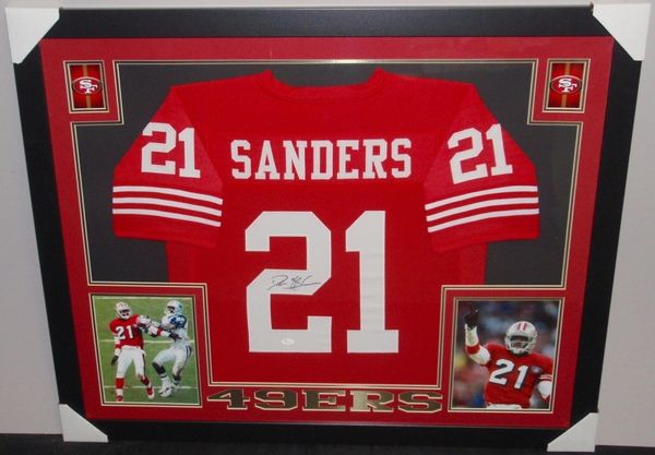 San Francisco 49ers Black Framed Jersey Display Case