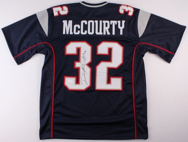 2010-11 NEW ENGLAND PATRIOTS McCOURTY #32 REEBOK PREMIER JERSEY (HOME) -  Classic American Sports