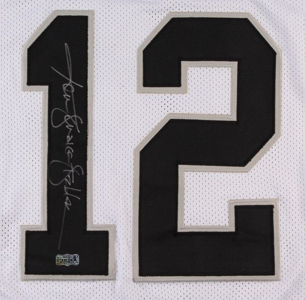 Ken Snake Stabler Signed Raiders Jersey (JSA Hologram)