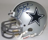 Emmitt Smith Signed Pro Dallas Cowboys Mini Helmet w/ Case #22