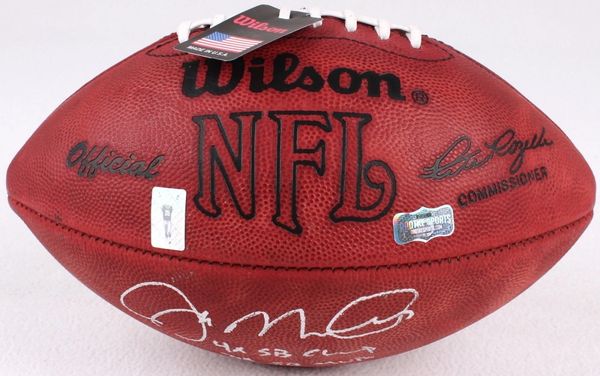 Joe Montana San Francisco 49ers Signed Wilson Duke Gold Football (SCHW —  Ultimate Autographs