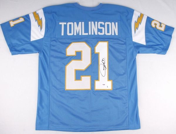 Autographed San Diego Chargers Jerseys, Autographed Chargers Jerseys,  Chargers Autographed Memorabilia