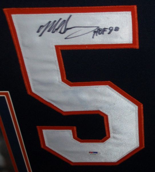 Mike Singletary Autographed and Framed Chicago Bears Jersey