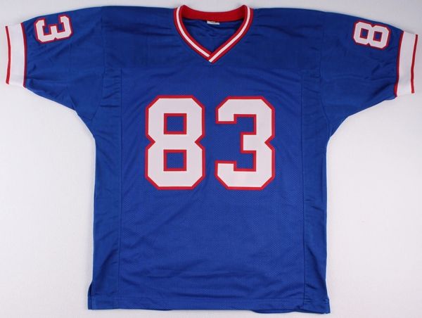 Buffalo Bills Andre Reed Autographed Signed Inscribed Jersey Jsa