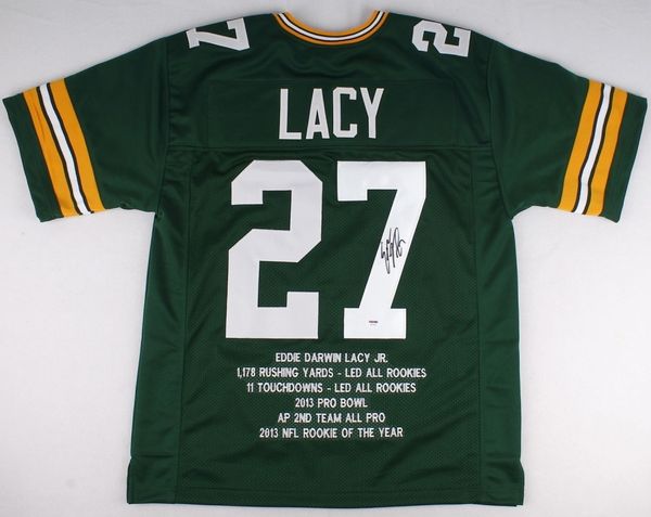 Lacy green outlet bay packers jersey