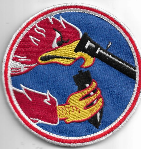 USAF PATCH 492 FIGHTER SQUADRON HERITAGRE RAF LAKENHEATH CRAFT SHOP MADE ON VELKRO TM