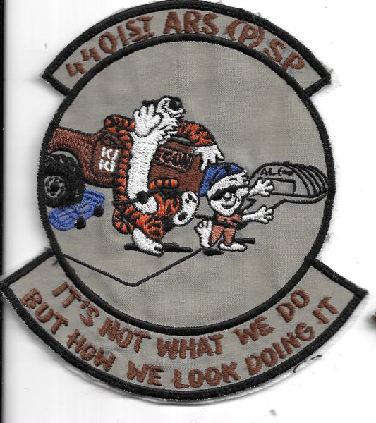 USAF PATCH 4401 AIR REFUELING SQUADRON (PROV) SUPPORT PERSONNEL NICE EARLY SAUDI MADE PATCH