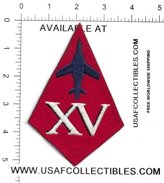 RAF PATCH 15 SQUADRON HS BUCCANEER S.MK2 RAF LAARBRUCH GERMANY 1971-1983 ROYAL AIR FORCE SQUADRON PATCH