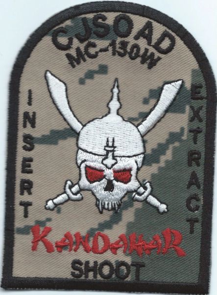 USAF PATCH 73 SPECIAL OPERATION SQUADON KANDAHAR SHOOT
