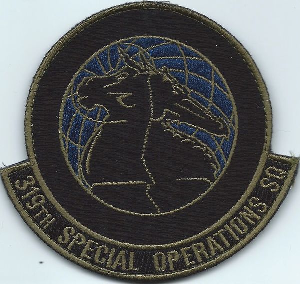 USAF PATCH 319 SPECIAL OPERATIONS SQUADRON**