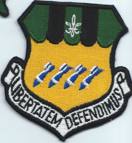 USAF PATCH 2ND BOMBARDMENT WING BARKSDALE AFB. (MH)