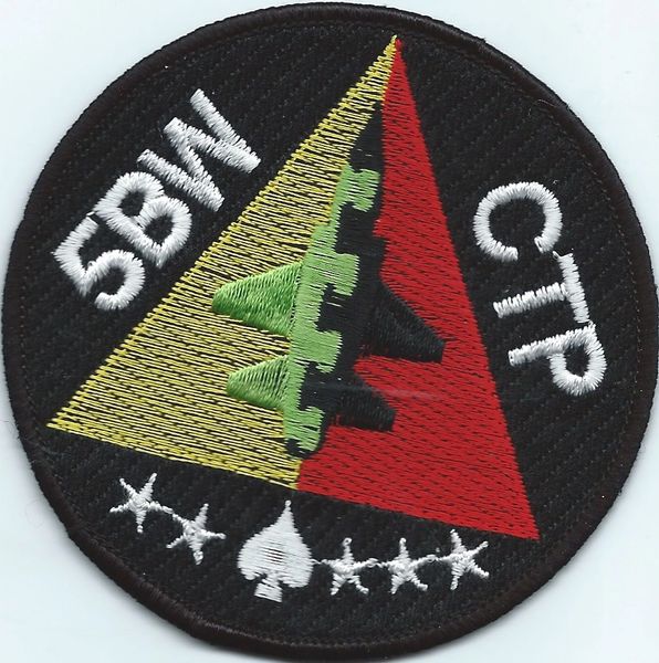 USAF PATCH 5 BOMB WING COMPANION TRAINING PROGRAM (MH)