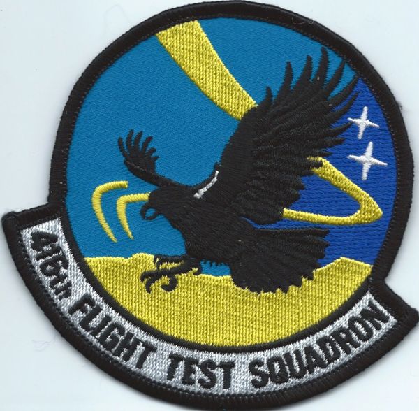 USAF PATCH 416 FLIGHT TEST SQUADRON
