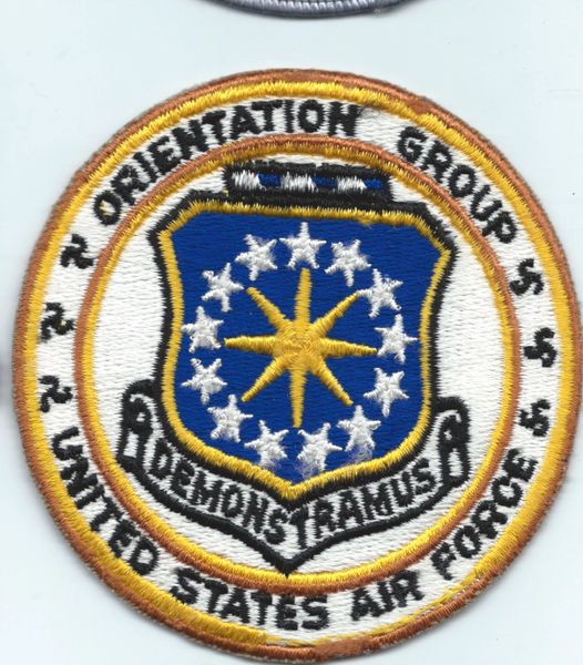 USAF PATCH USAF ORIENTATION GROUP OLD ISSUE