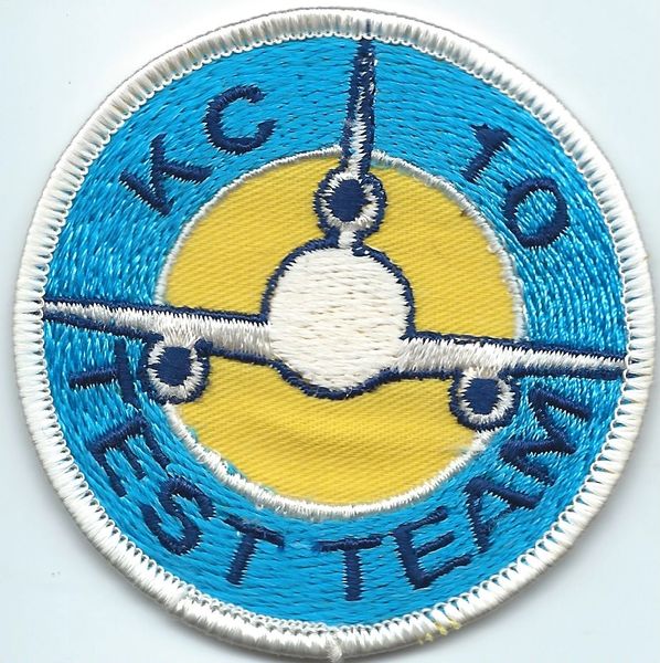 USAF PATCH 6512 TEST TEAM B-1 TEST TEAM COMBINF FORCE