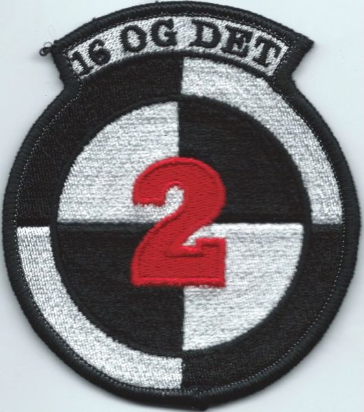 USAF PATCH 16 OPERATIONS GROUP DETACHMENT 2**