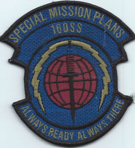 USAF PATCH 16 OPERATIONS SUPPORT SQUADRON SPECIAL MISSION PLANS**