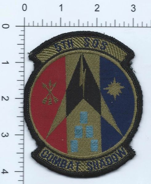 3 SOS Gone Fishing Pencil Patch  3rd Special Operations Squadron