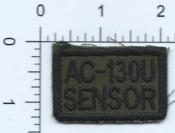 USAF PATCH 4 SPECIAL OPERATIONS SQUADRON AC-130U SPOOKY GUNSHIP PENCIL POCKET PATCH