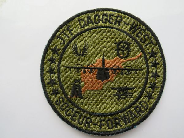 USAF PATCH 7 SPECIAL OPERARIONS SQUADRON RAF MILDENHALL JOINT TASK FORCE DAGGER WEST