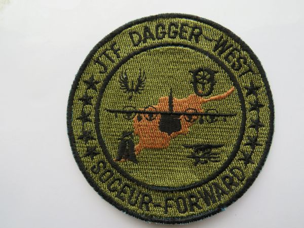 3 SOS Gone Fishing Pencil Patch  3rd Special Operations Squadron