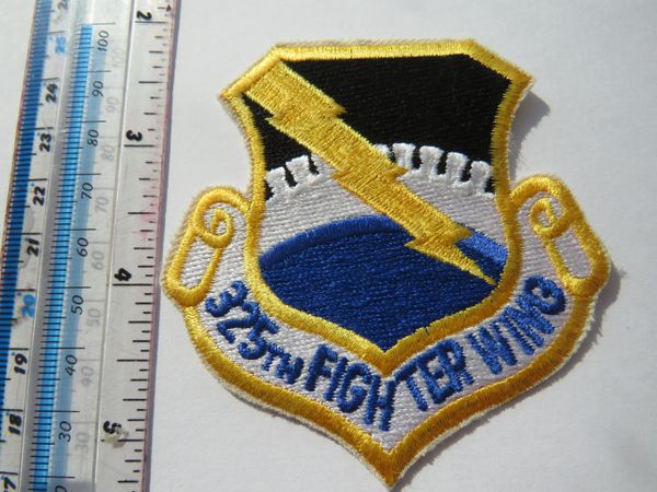USAF PATCH 325 FIGHTER WING US AIR FORCE PATCH