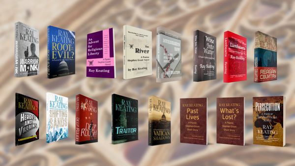Pastor Stephen Grant Novels and Short Stories - Signed Set - All 16 Adventures, PLUS a Special Gift - A Pastor Stephen Grant Thrillers & Mysteries Beach Towel